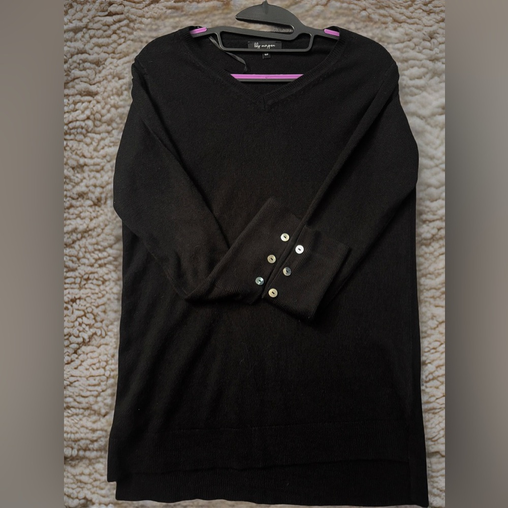 Lily Morgan high-low sweater